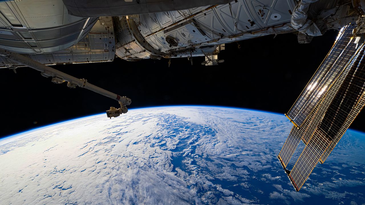 Why does metal stick together in space?