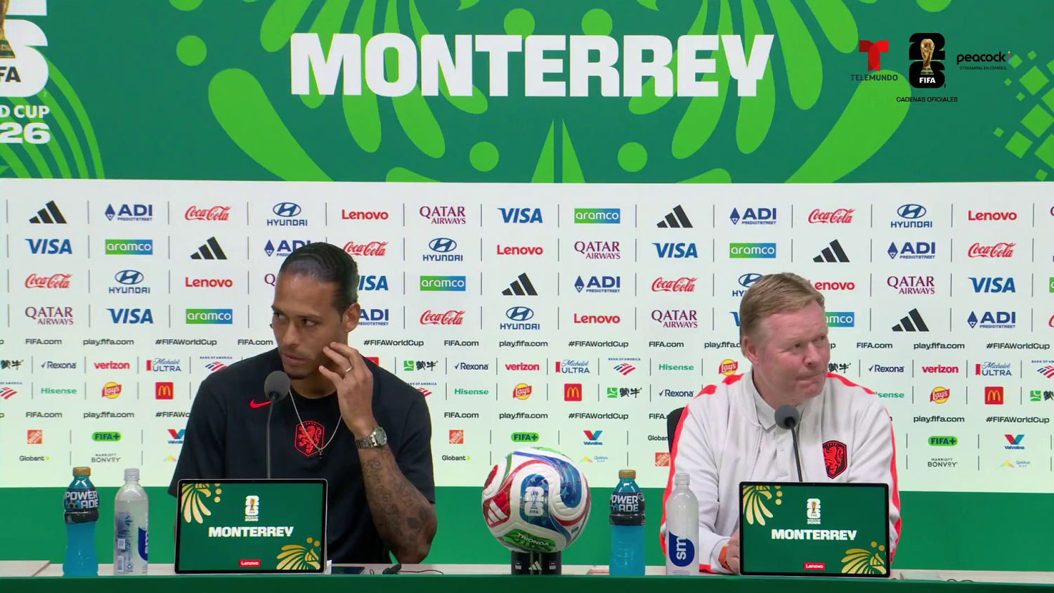 Ronald Koeman y Virgil van Dijk confían en que Países Bajos puede vencer a Marruecos