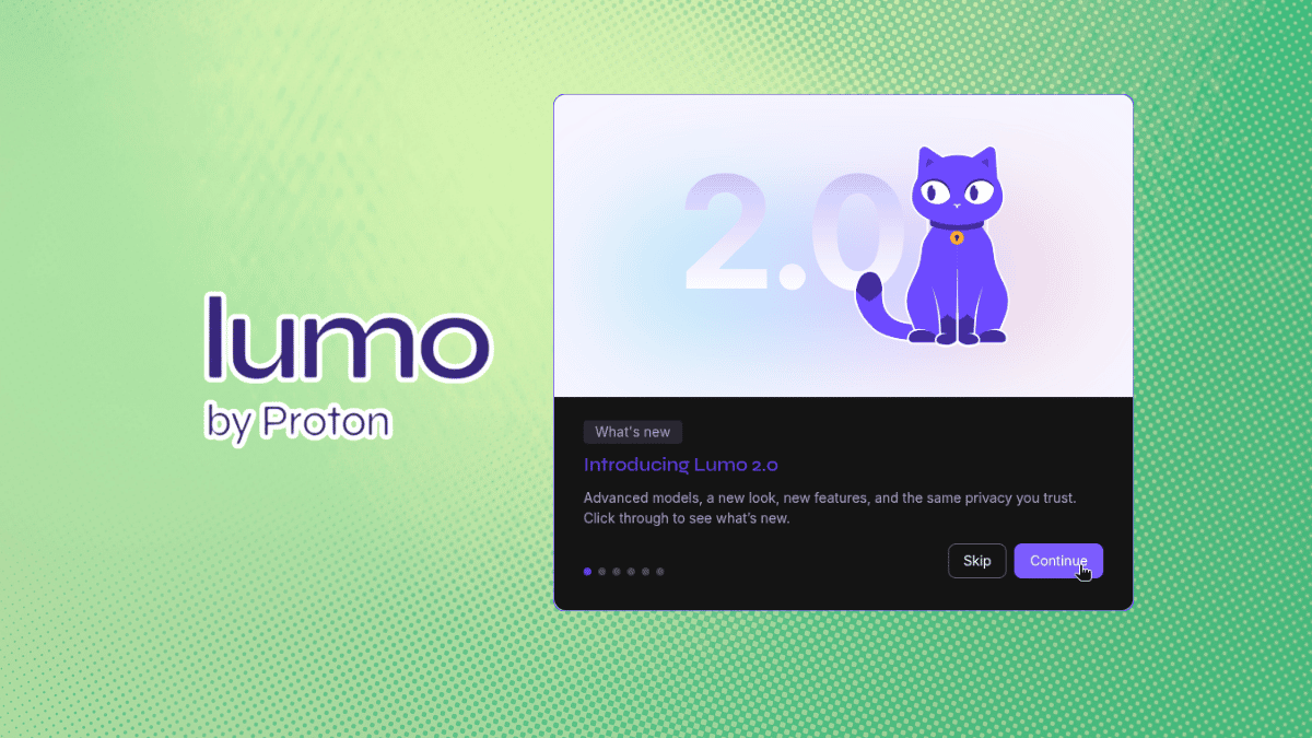 Lumo 2.0: Proton's Private Alternative to ChatGPT and Claude Just Got Better