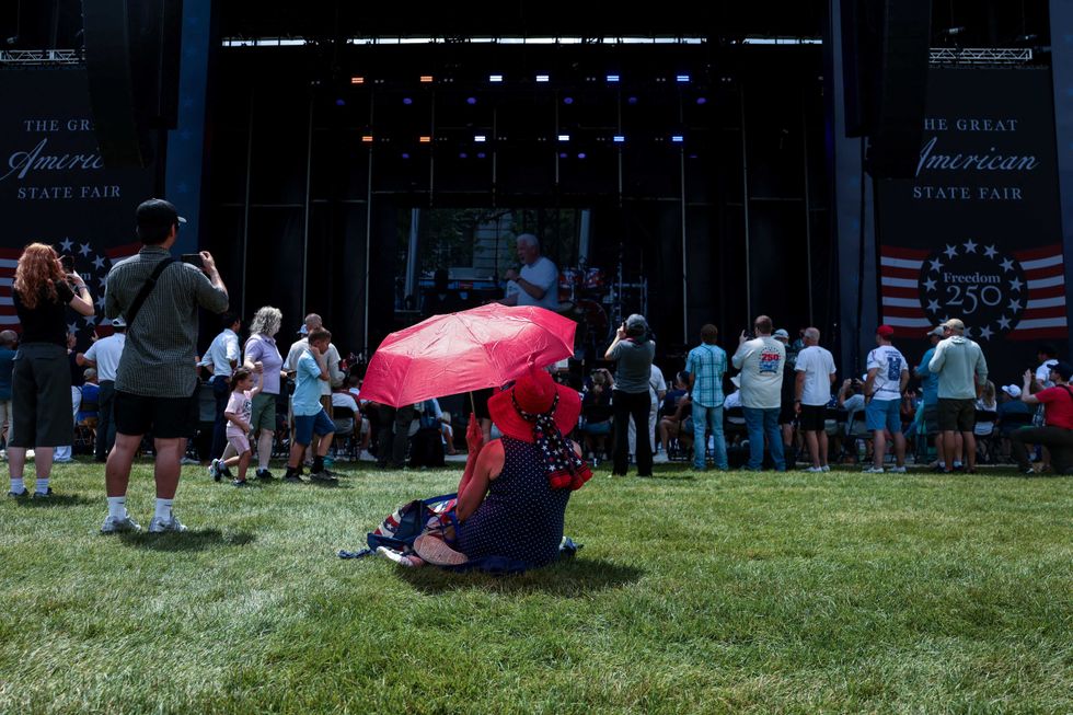 Feds tout ‘well-prepared’ Trump fair after blistering heat wave hospitalized attendees