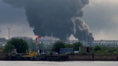 Ukraine hits major oil terminal in Russia’s St Petersburg