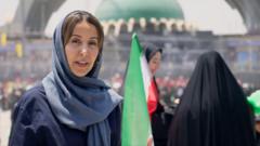BBC in Tehran as mourners gather for former supreme leader’s funeral
