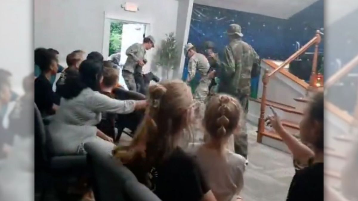 Video of mock execution at Kentucky church shows skit about ‘killing the devil,’ pastor says