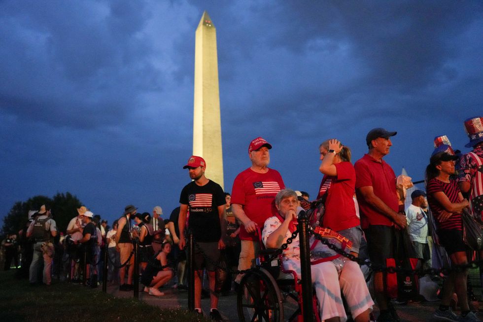 ‘Deport them!’ Tensions flare among ‘irritable’ stragglers ordered to leave Trump’s fair