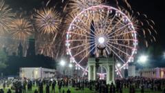 US marks 250th birthday with fireworks, flyovers and extreme weather