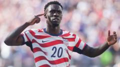 Trump thanks Fifa for overturning USA striker’s ban