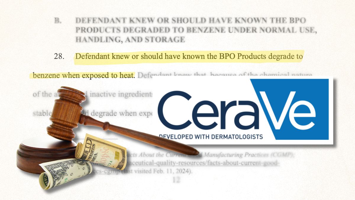 L’Oréal faces 6 class action lawsuits over claims some CeraVe products contain cancer-causing chemical