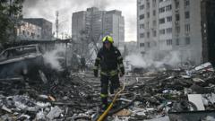 At least 11 killed in second Russian strikes on Kyiv in a week