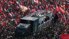 Huge crowds fill Tehran streets for Khamenei’s funeral procession