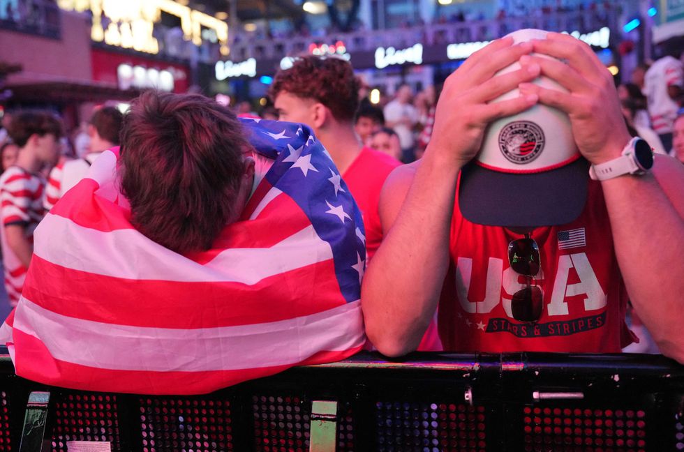 Clip of Belgium’s locker room mockery of Trump leaves fans musing he’s a ‘hex’ on US