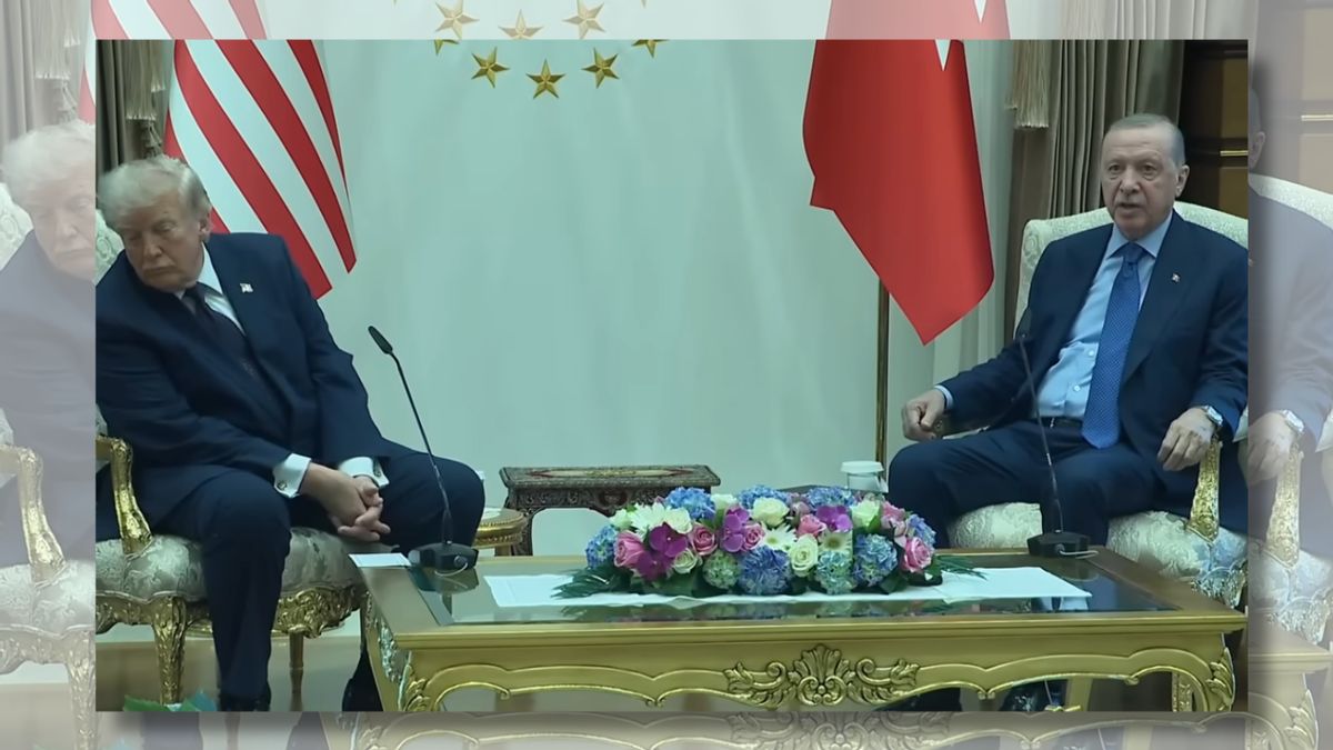 Did Trump fall asleep during meeting with Erdogan? We examined footage