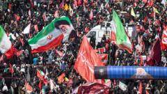 Huge crowds in Mashhad as Iran’s late supreme leader is buried