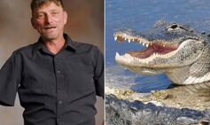 ‘I was swimming naked in lake – then an alligator appeared and I nearly died’