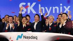 Chip giant SK Hynix raises $26.5bn as shares surge in bumper US listing