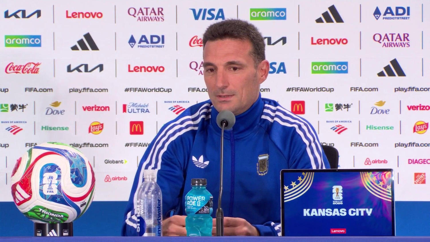 Scaloni transmite confianza antes del duelo con Suiza: “El equipo está bien”