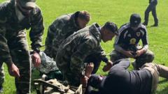 Bombs, blood, ambushes – football coaching with the army