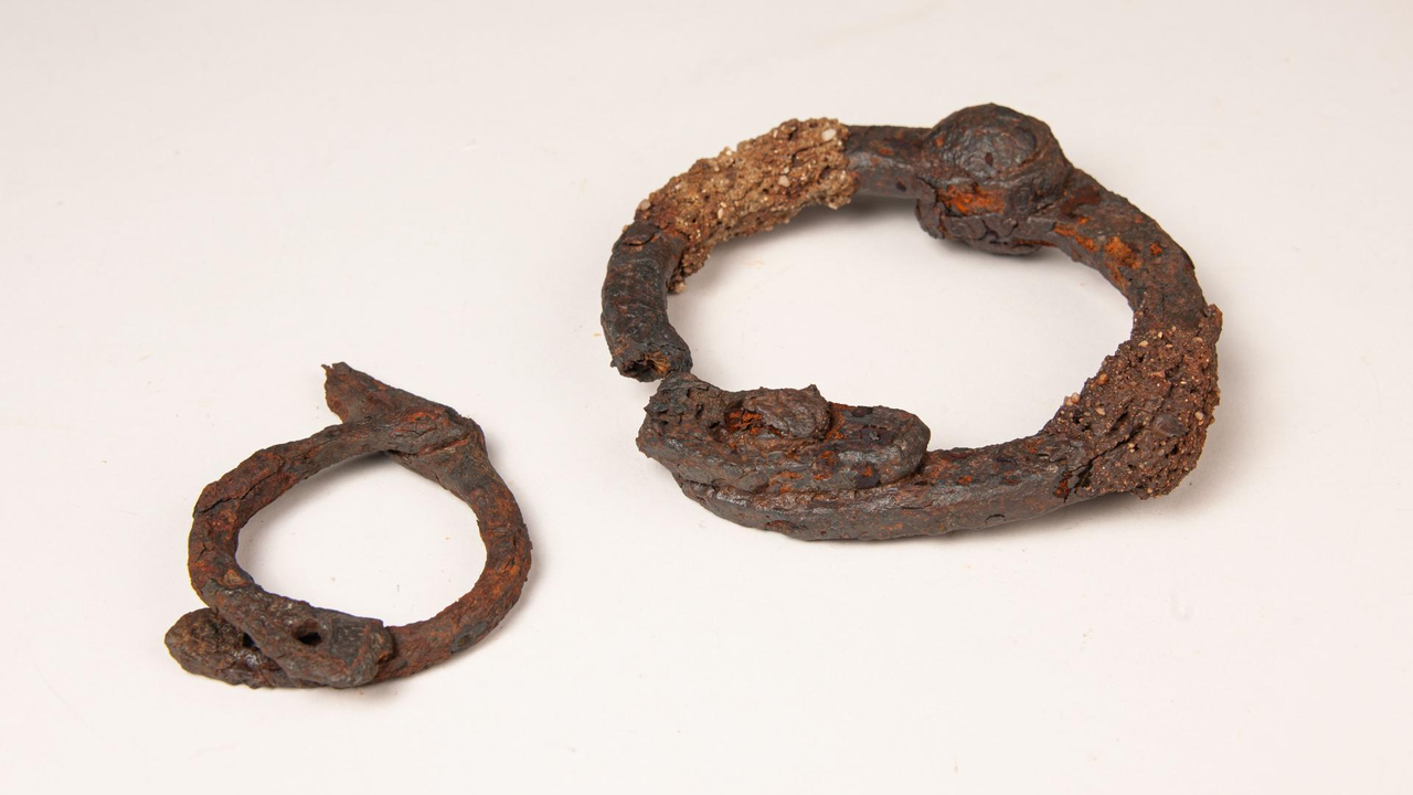 5 ‘extremely rare’ iron shackles discovered in France highlight Celtic slave trade 2,300 years ago