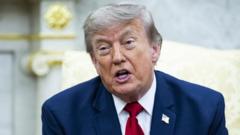 Trump scraps threat of 20% fee on Hormuz cargo as US resumes blockade of Iran ports