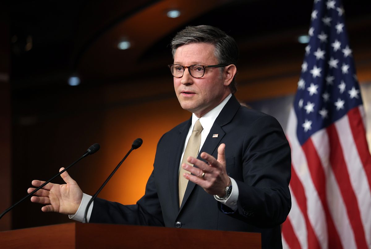 Mike Johnson didn’t say this quote about spending on seniors. Here’s who did