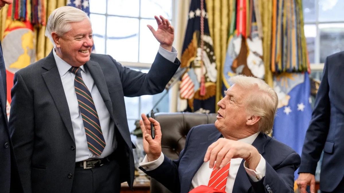 Trump said part of Lindsey Graham’s body ‘literally blew up’