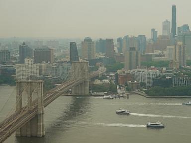 Canadian wildfire smoke turns air hazardous in the US Midwest. Officials say stay inside