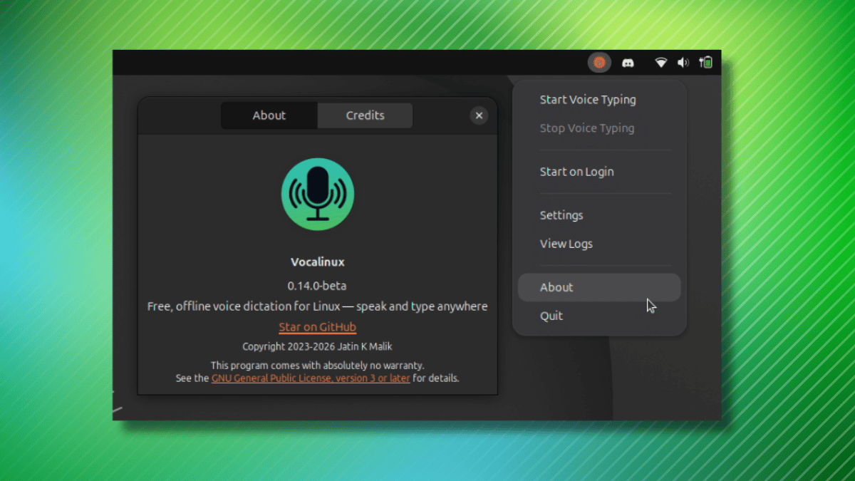 Vocalinux Turns Your Speech Into Text Without Giving Away Voice Data