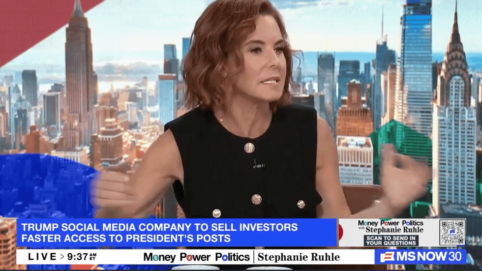 On-air shouting match explodes as TV guests clash on Trump cash grab: ‘Want to puke!’