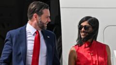 JD Vance says wife Usha and son ‘happy and healthy’ after birth of fourth child