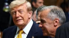 Carney looking at ‘all options’ as Trump announces 50% tariffs on Canada