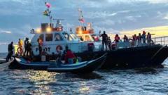 At least 41 dead after ferry capsizes off Guyana