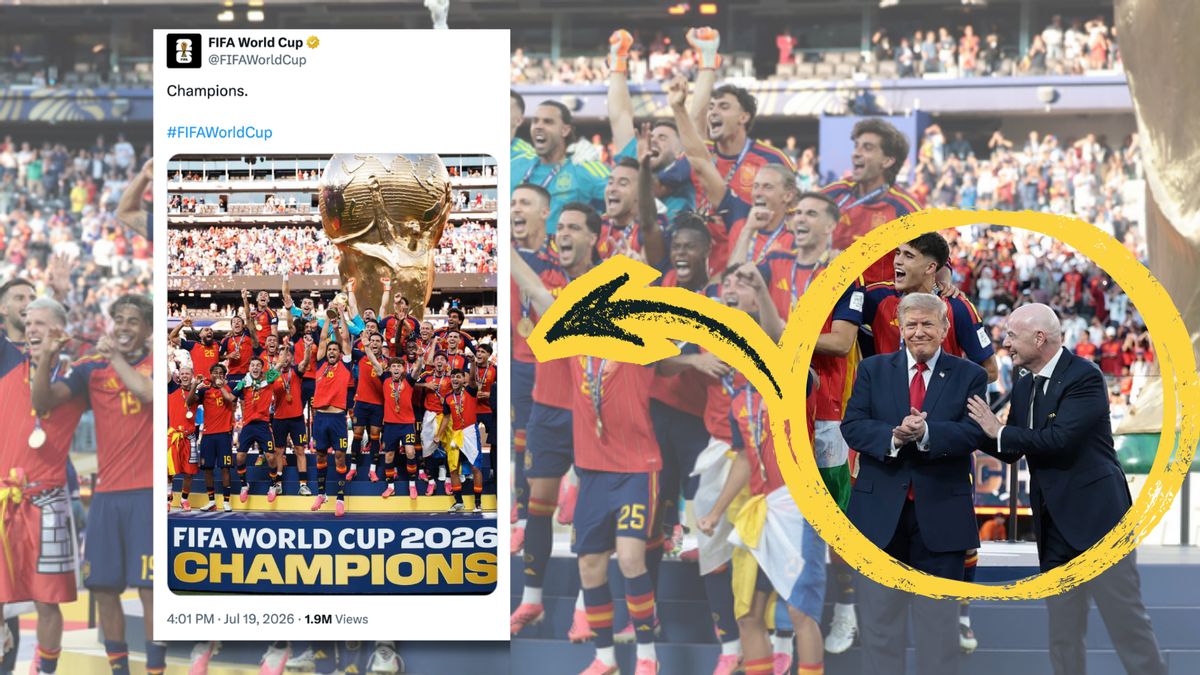 FIFA, Spain posted World Cup photos without Trump. Was it intentional?