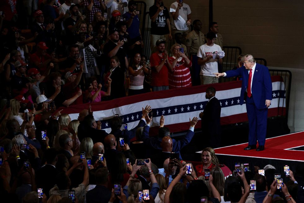 ‘Seriously?’ Trump alarms niece with rally full of ‘fabricated victories’ and ‘lies’