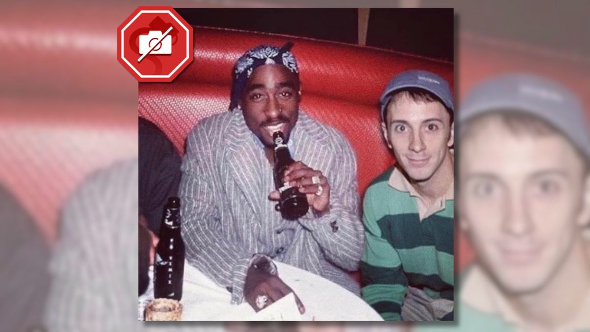 Alleged photo of Tupac with former ‘Blue’s Clues’ host isn’t what it seems