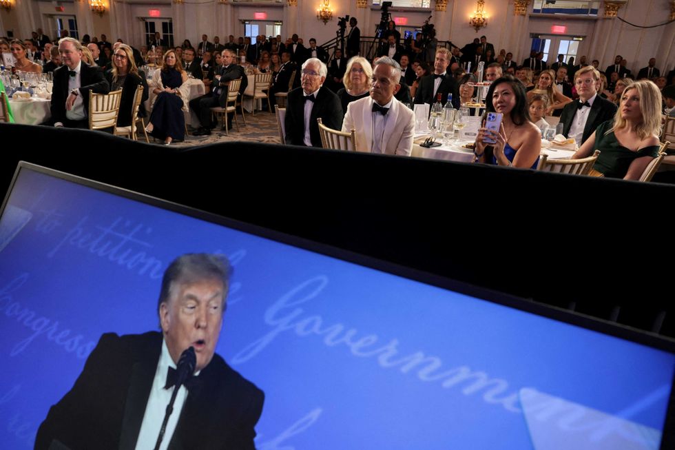 Trump trashes his own ‘freaking stupid speech’ at White House Correspondents’ Dinner