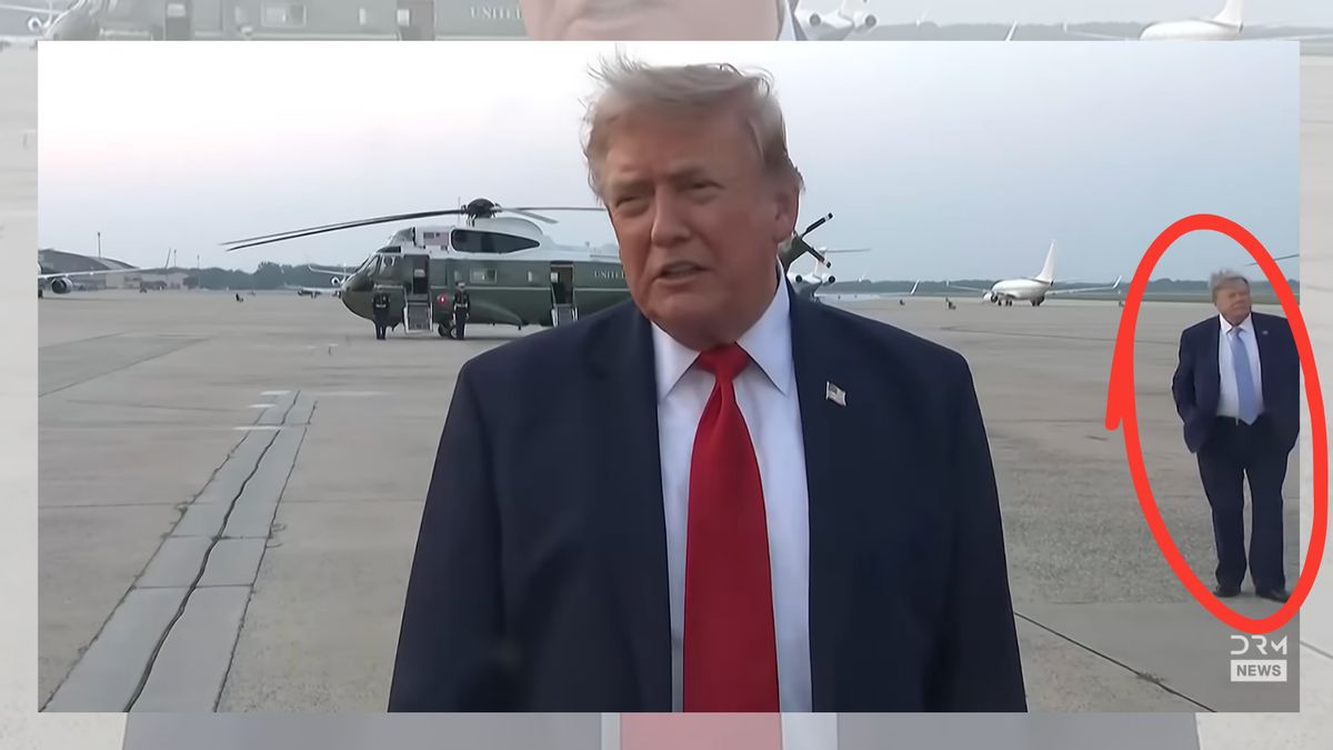 Does video show Trump’s ‘body double’ behind president? Here’s the truth