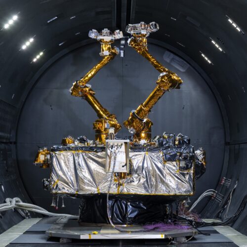 This is the world’s most advanced robotic servicing satellite—that we know about
