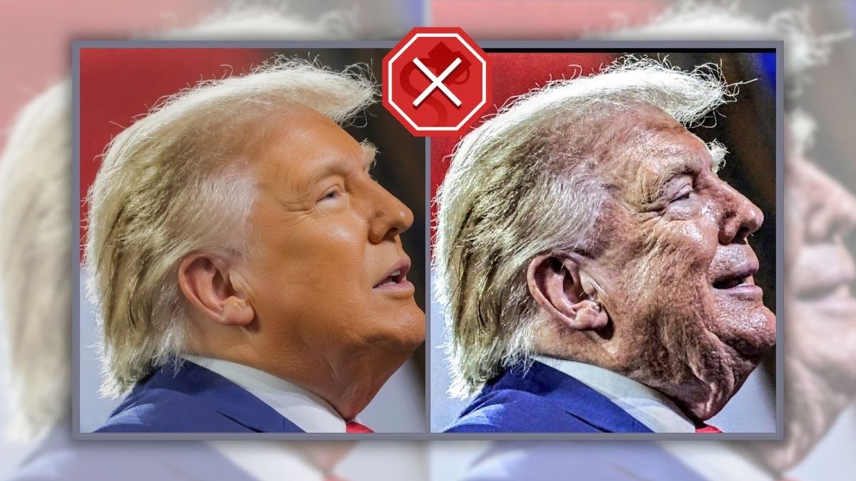 Do images of Trump show White House edited Getty photo? We investigated