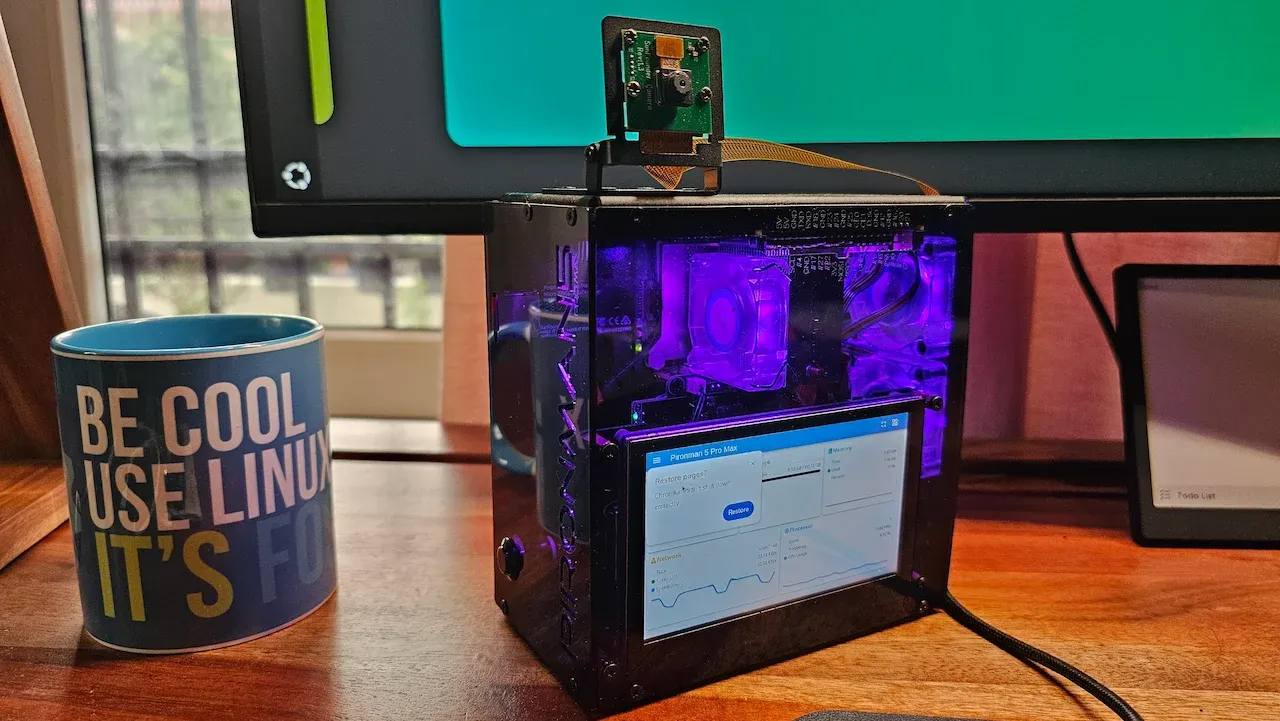 Pironman 5 Pro Max Review: SunFounder’s Most Capable Pi 5 Case Doubles as an AI Desktop