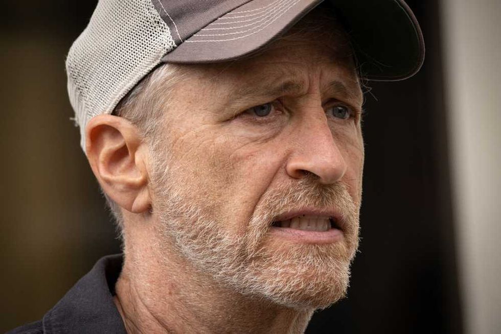 Jon Stewart ridicules Trump after dinner jokes throw allies into ‘existential crisis’