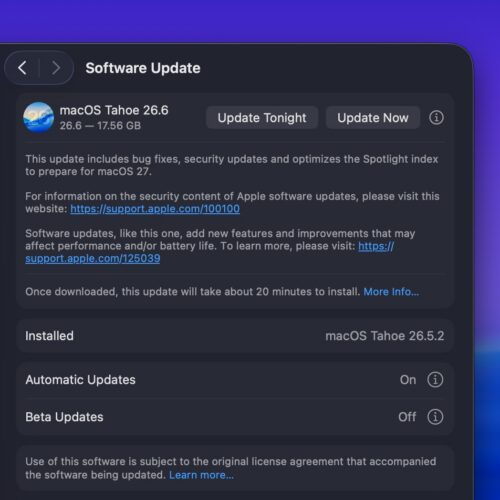iOS and macOS 26.6 arrive today, paving the way for iOS and macOS 27