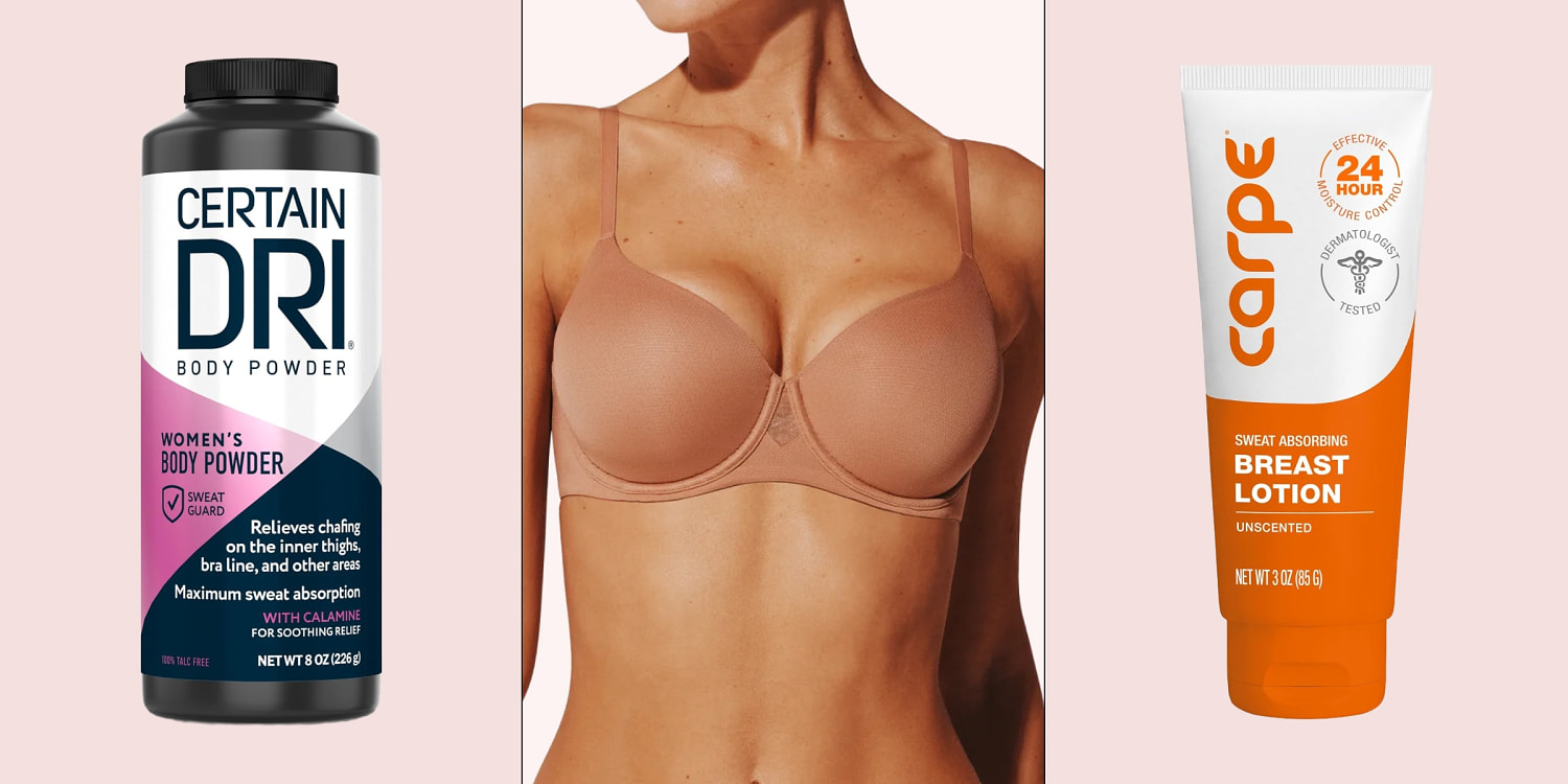 How to prevent boob sweat, according to experts