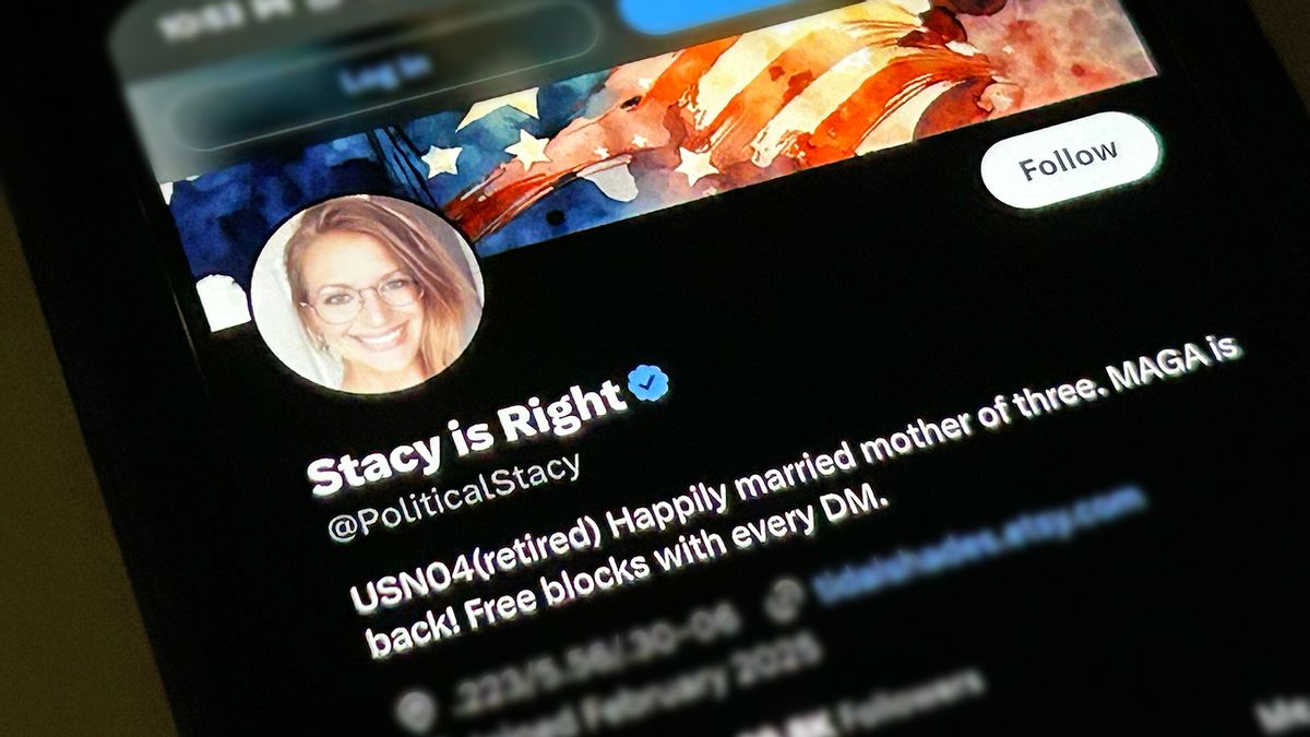 Alleged ‘Stacy is Right’ X post about Trump, Epstein list is fake