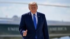 Trump says he is cancelling strikes on Iran subject to ‘rapidly’ making deal