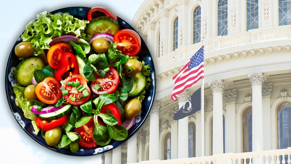 Did Senate Republicans suffer from diarrhea after eating salads to troll Fauci?
