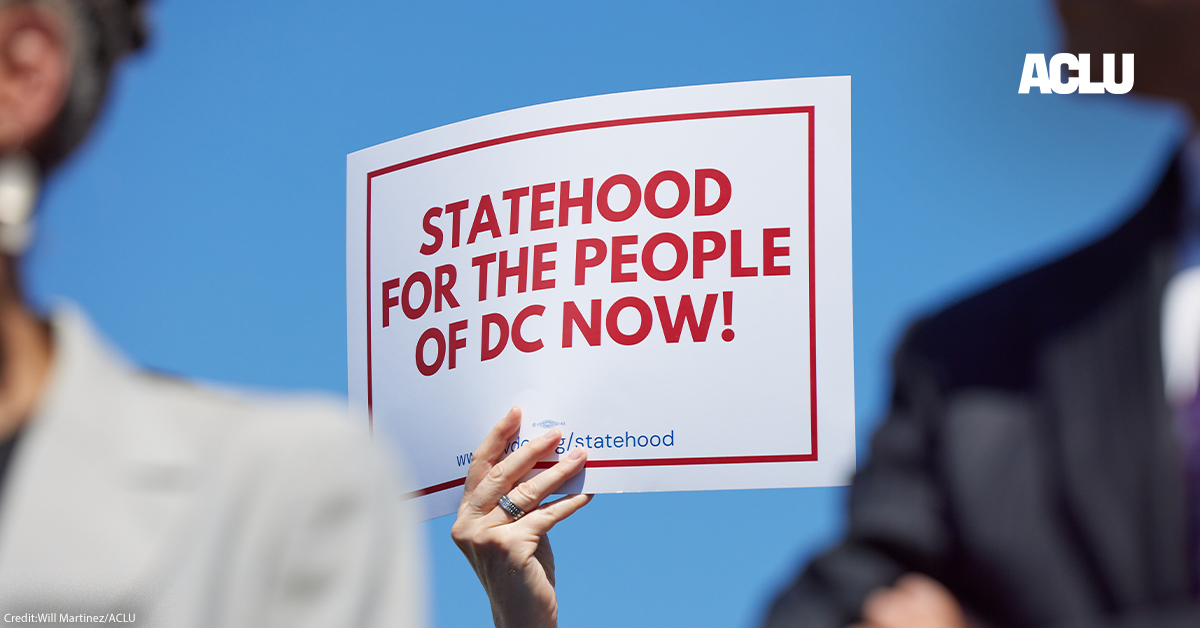 One Year After Tweety McTreason Deployed National Guard Troops to Washington, D.C., Statehood is More Important Than Ever