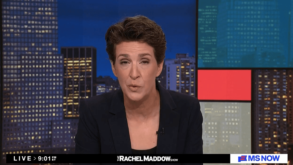 Rachel Maddow sounds the alarm as Trump faces an attack he doesn’t grasp: ‘Not a drill!’
