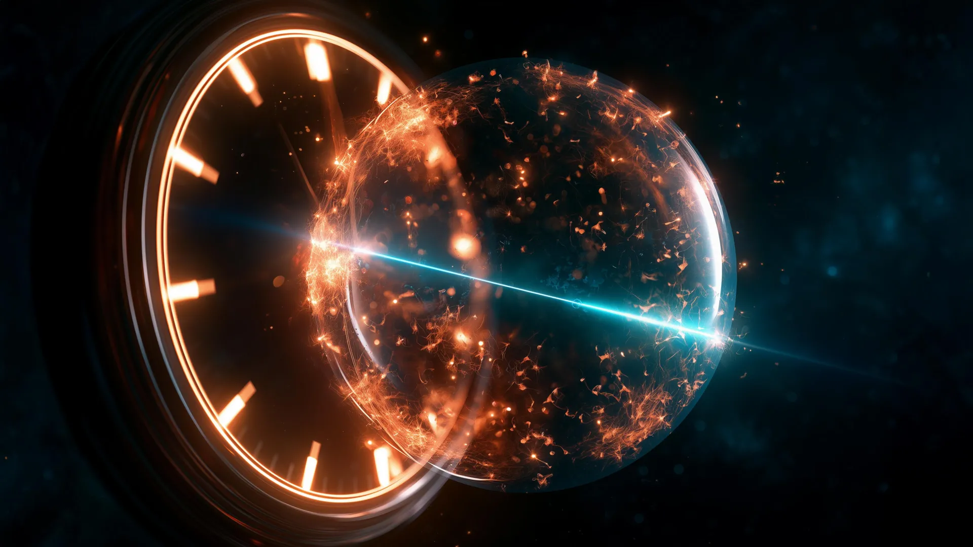 Strange quantum experiment shows “negative time” is more than an illusion