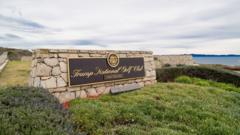 Armed man arrested near Trump’s golf course ahead of president’s visit