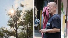 Record heatwave in South Korea as temperatures soar to 42.5C