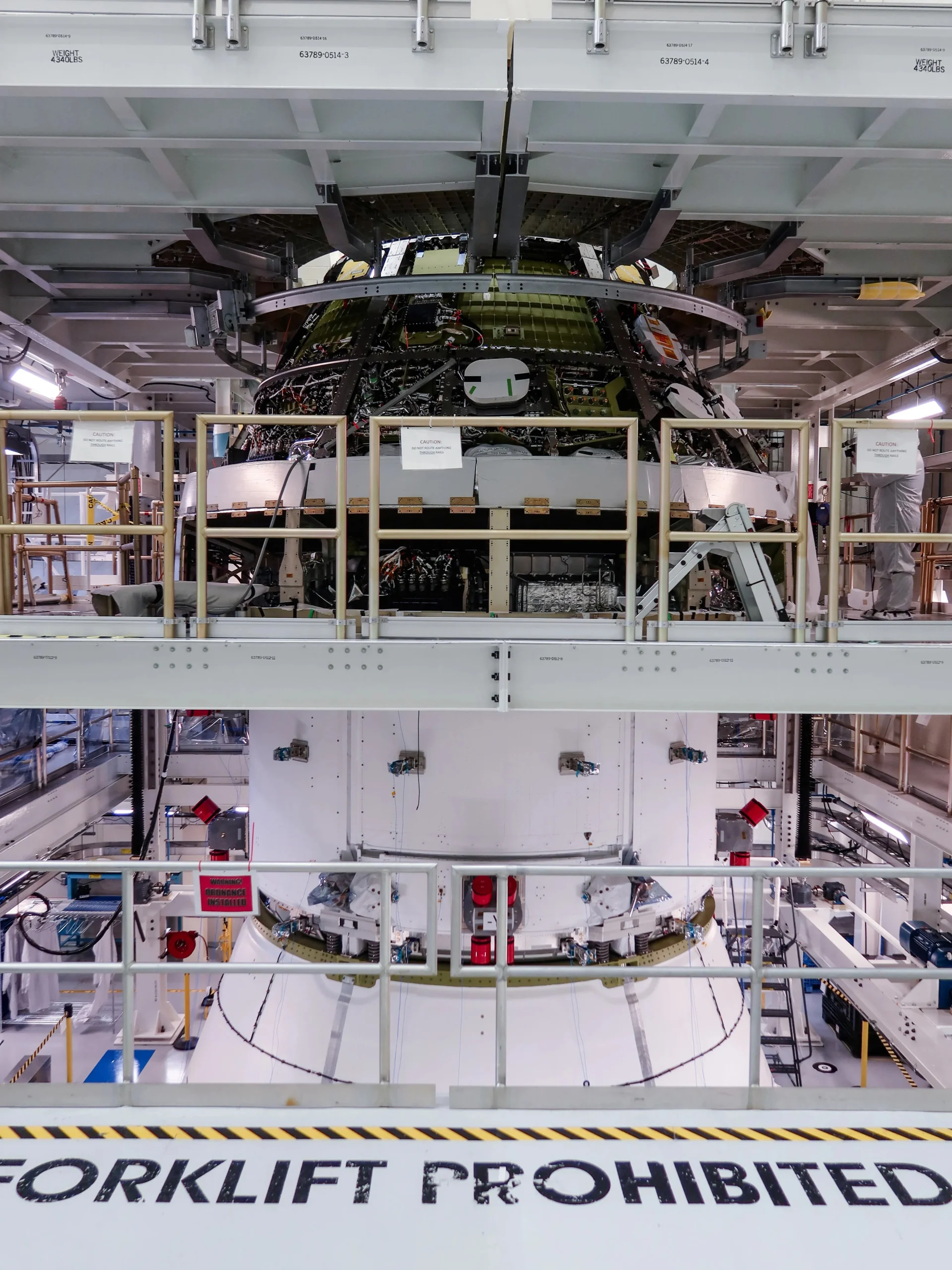 Artemis III Orion Crew and Service Models Joined